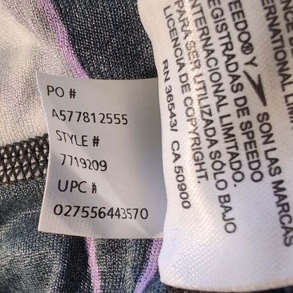 NWT Speedo Racing Swimsuit Girls Size 28 - Picture 11 of 11